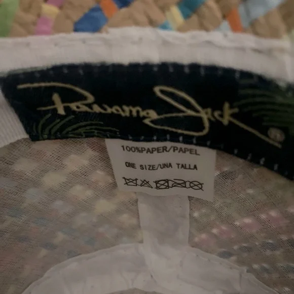 Panama Jack Multicolor Straw Hat - Picture 3 of 5